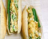 ベトナムの卵焼き　(卵焼きバンミー)作り方5写真