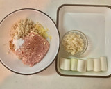 蓮根つくねと焼きねぎのスープ鍋作り方1写真