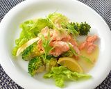 鮭の中骨缶とサラダの レモンバターソース作り方6写真