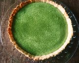 濃厚♪抹茶レアチーズタルト生クリ砂糖なし作り方5写真