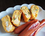 葱とマヨネーズの卵焼き*･作り方11写真