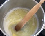 シュークリーム　はちみつカスタード作り方1写真