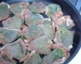 豚肉と大葉のにんにく包み焼き作り方4写真