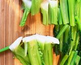 かぶの葉の塩昆布和え作り方3写真