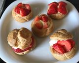 シュークリーム　はちみつカスタード作り方13写真