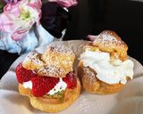 シュークリーム　はちみつカスタード作り方15写真