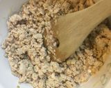 パプリカと鶏ひき肉の麻婆豆腐作り方3写真