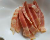 きのこたっぷりハンバーグソースでパスタ作り方1写真