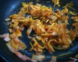 きのこたっぷりハンバーグソースでパスタ作り方5写真