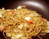 ボリュームたっぷり！焼きそばパン☆作り方2写真