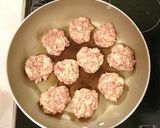 薄切り肉で簡単☆子供大好き肉団子☆作り方7写真