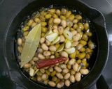 ホクホク簡単!煎り大豆でアヒージョ作り方5写真