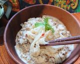 マクロビ⁂ライスヌードルの豆乳担々麵風⁂作り方4写真