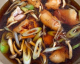 鶏とネギときのこのあったか♡おうどん作り方4写真