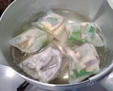 新提案！味噌汁は野菜の皮ダシで(^-^)作り方4写真