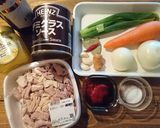 シチューのようなもつ煮(研究中)作り方1写真