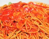 カゴメあまいトマトでにんにくパスタ作り方7写真