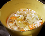 簡単に！野菜たっぷり中華風スープ♪作り方5写真