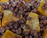 アムウェイのお鍋で冷凍南瓜茹小豆いとこ煮作り方1写真