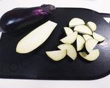 なすの紫蘇味噌炒め作り方1写真
