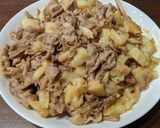 じゃがいもと豚肉のカレー風炒め作り方4写真