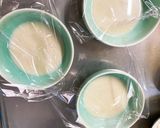 レンジチヂミ風芋餅入りにんにくドーム蒸し作り方1写真