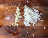 鯖缶とミニトマトのリゾット作り方1写真