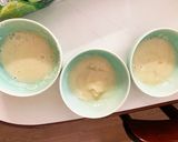 レンジチヂミ風芋餅入りにんにくドーム蒸し作り方4写真