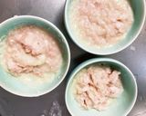 レンジチヂミ風芋餅入りにんにくドーム蒸し作り方16写真