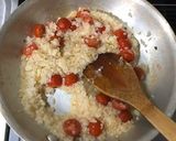鯖缶とミニトマトのリゾット作り方6写真