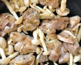 鶏モモ肉としめじのトマト煮込み作り方5写真