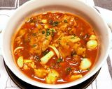 鶏モモ肉としめじのトマト煮込み作り方8写真