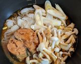 サッと煮で簡単♪サバ味噌缶すき焼き風煮作り方2写真