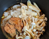 サッと煮で簡単♪サバ味噌缶すき焼き風煮作り方2写真