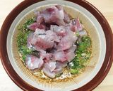 胡麻たっぷり鯵のりゅうきゅう作り方5写真