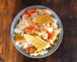 味付け簡単♪たけのこご飯 2合分作り方3写真