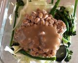 納豆とブロッコリーのごまだれご飯作り方2写真
