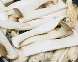 薄切り鶏肉のわさび醤油炒め作り方2写真