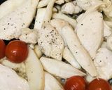 薄切り鶏肉のわさび醤油炒め作り方3写真