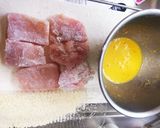 ビンチョウ鮪カツ・サンド&ハムレタス作り方3写真