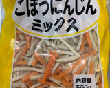 超簡単☆豚肉とごぼうと人参のきんぴら炒め作り方5写真