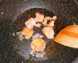 鮭とほうれん草のクリームパスタ☆作り方5写真