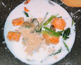 鮭とほうれん草のクリームパスタ☆作り方9写真