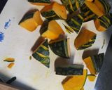 減塩! かぼちゃの含め煮作り方1写真