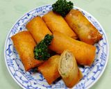 野菜たっぷりたけのこ入り春巻き作り方7写真