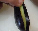 ナスのひき肉詰めのトマトソース煮込み作り方3写真