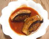 ナスのひき肉詰めのトマトソース煮込み作り方8写真