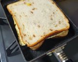 ツナ卵チーズのホットサンド 秘密の味付け作り方6写真