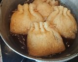 簡単☆美味☆餅巾着煮作り方6写真