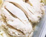 新玉ねぎととり肉のマヨネーズ和え作り方2写真